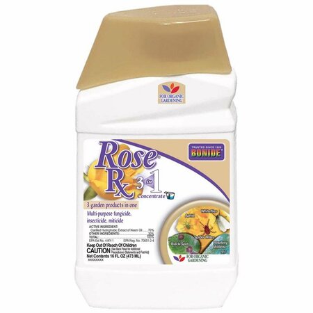 BONIDE PRODUCTS ROSE RX 3-IN-1 CONC 16OZ 917